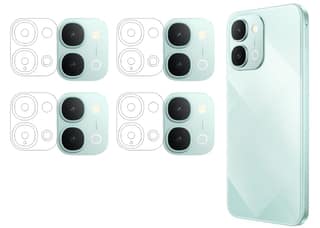 ISAAK Back Camera Lens Protector compatible for Vivo Y31t 5G (Pack of 4)
