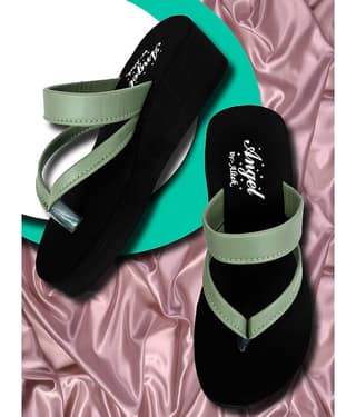 Altek Green Women's Flip Flop