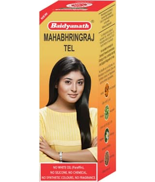 Baidyanath Mahabhringraj oil Hair Oil (200 ml*2) Oil 200 ml