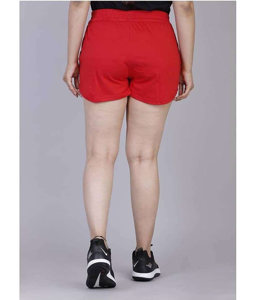 Scrott Merchandise Cotton Skorts - Red view 2