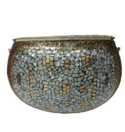 SHAKUNTLA VINTAGE Multi Coloured Sling Bag Clutch Purse for Girls Womens view 2