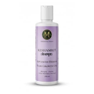 Keshamrit Advanced Herbal Hair Growth Oil (Bringraj, Jojoba Amla, Rosemary, Moringa) - 100ML