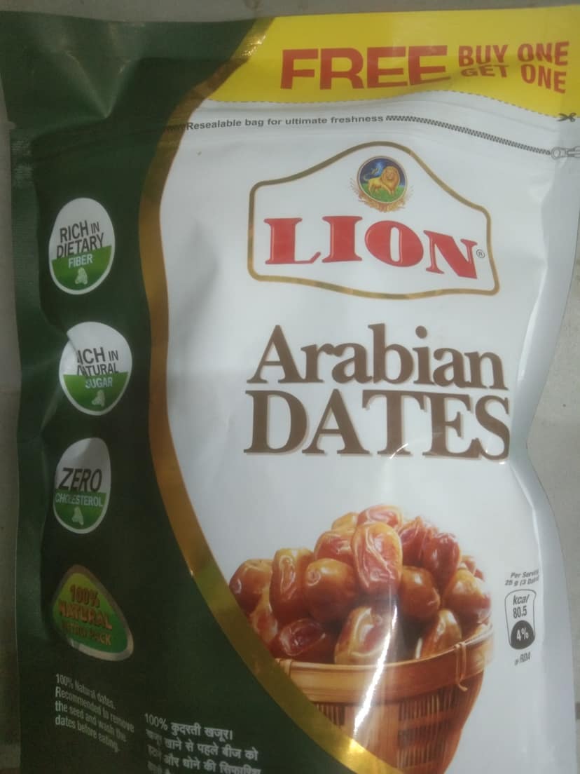 Lion Arabian dates buy 1 get 1 free