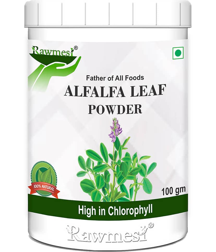 rawmest Alfalfa Leaf Powder 300 gm Pack of 3 view 2