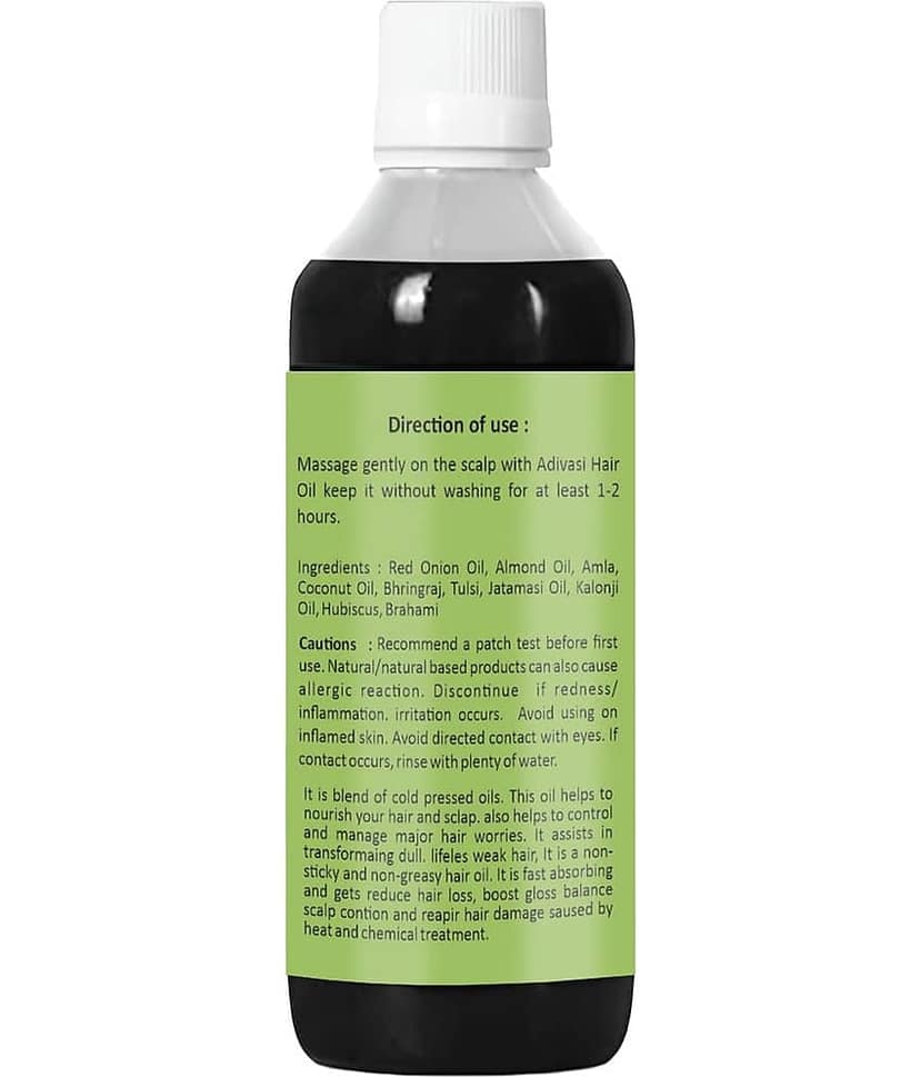 ADIVASI NEELAMBARI Hair Growth Kalonji Oil 300 ml ( Pack of 1 ) view 2