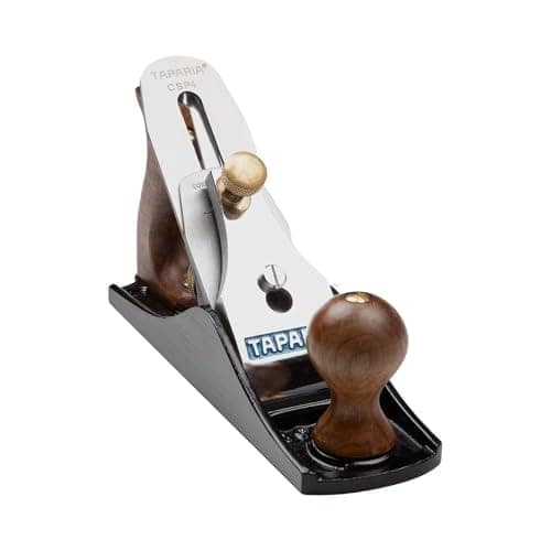 Taparia Jack Planer CSP 4 – Quality Planer(250 mm) for Precision Woodworking, Good-Grade Cast Iron Body, Wooden Handle and knob with Brass screw, 50 mm width blade with high carbon steel view 2