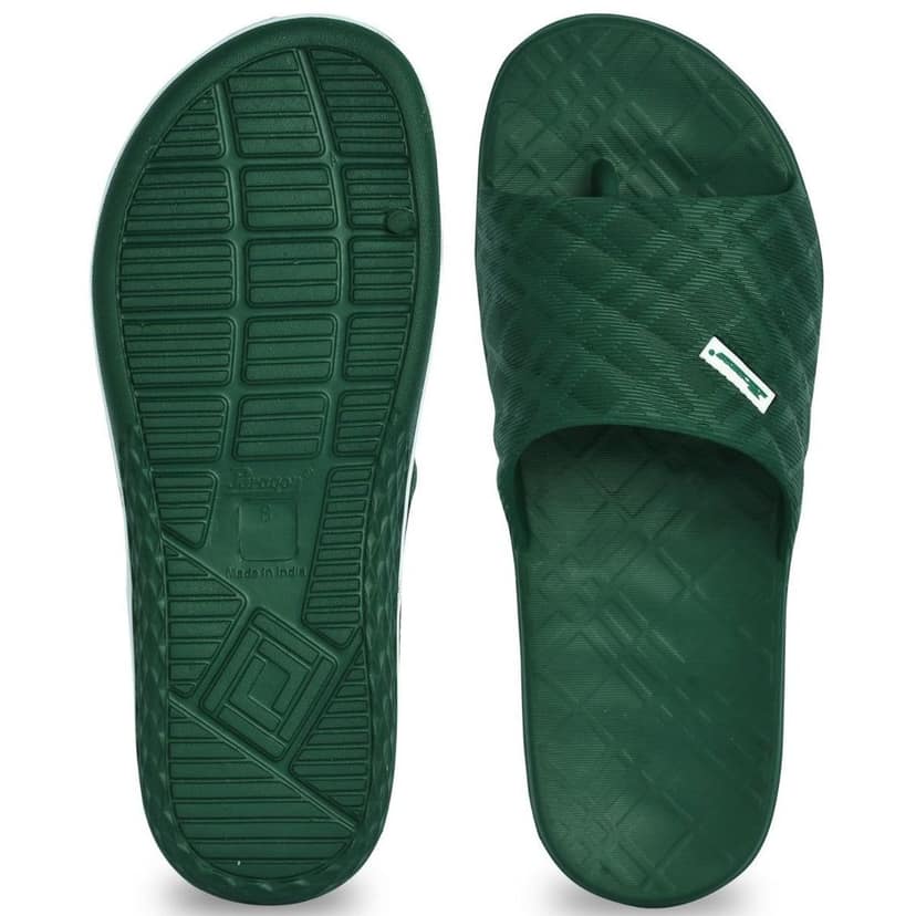 Paragon Men Green Sliders (K3402G-OGN) view 5