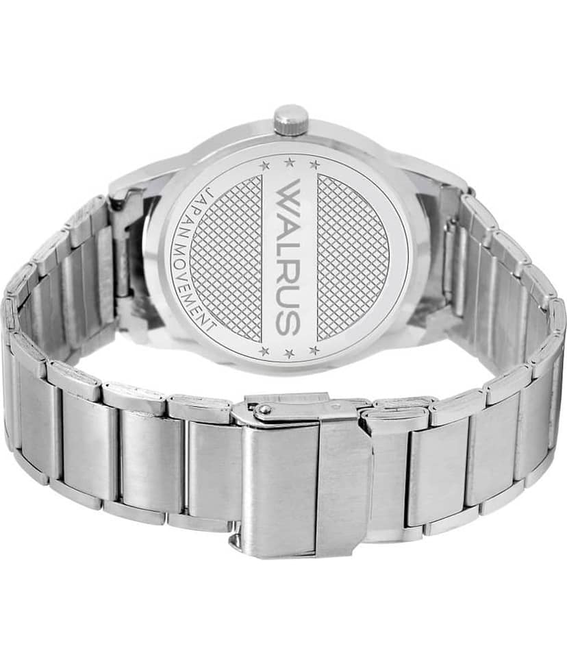 Walrus Silver Metal Analog Men's Watch view 2