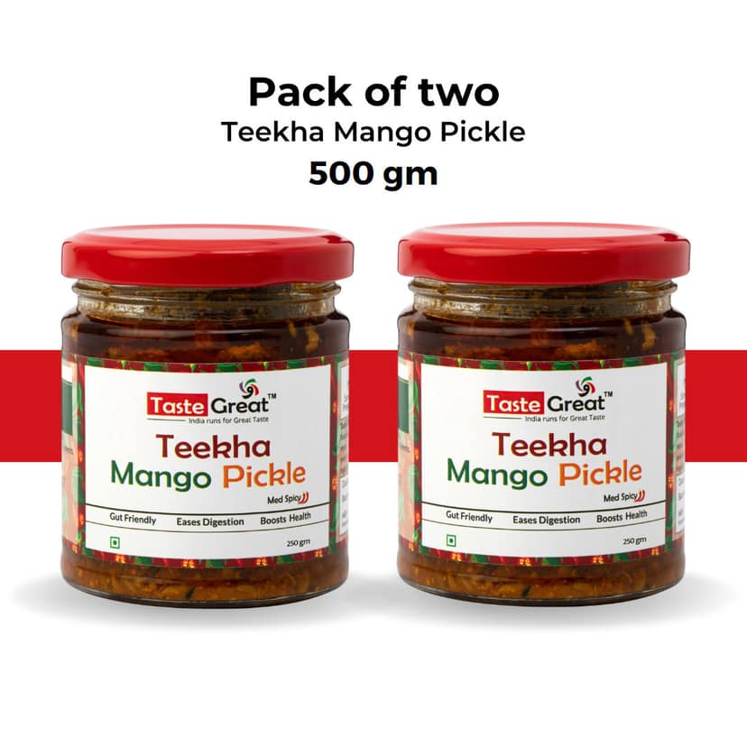 Teekha Aam ka Achar - Pack of 2 (500g)