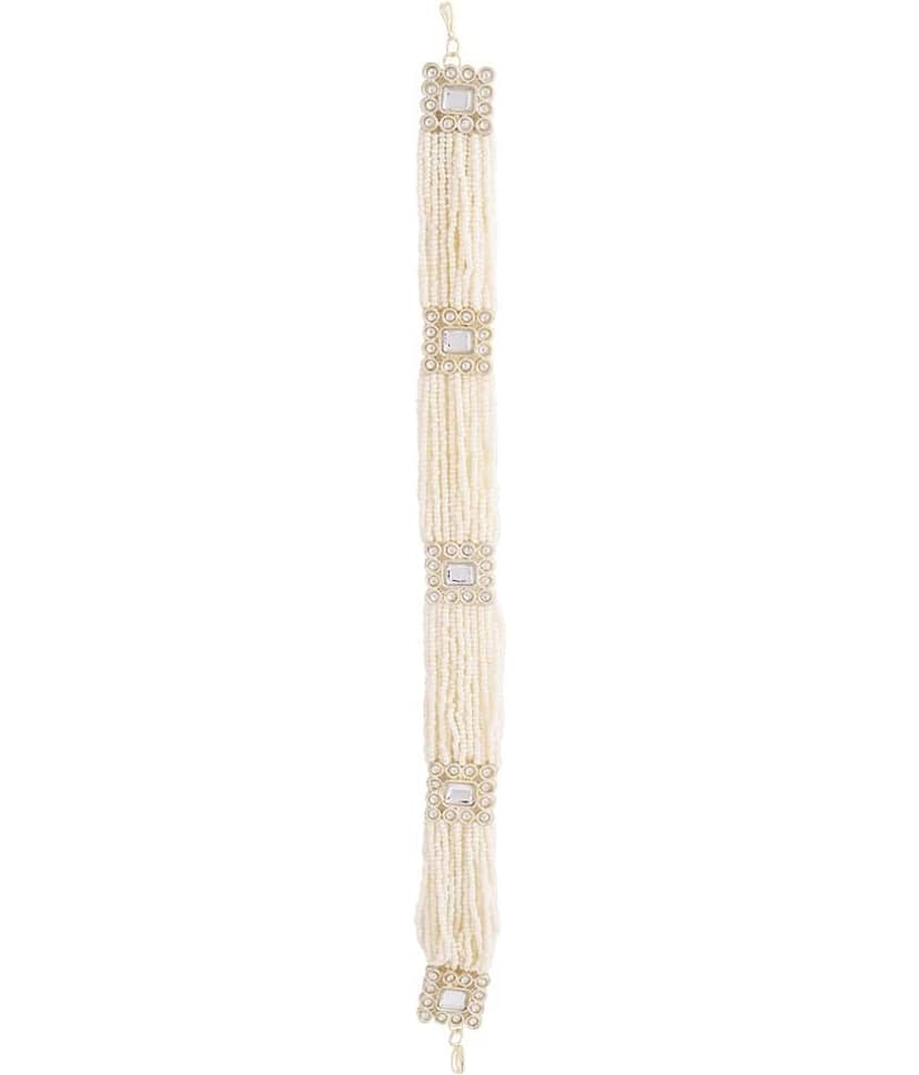 VIRAASI - White Hair Accessories ( Pack of 1 )