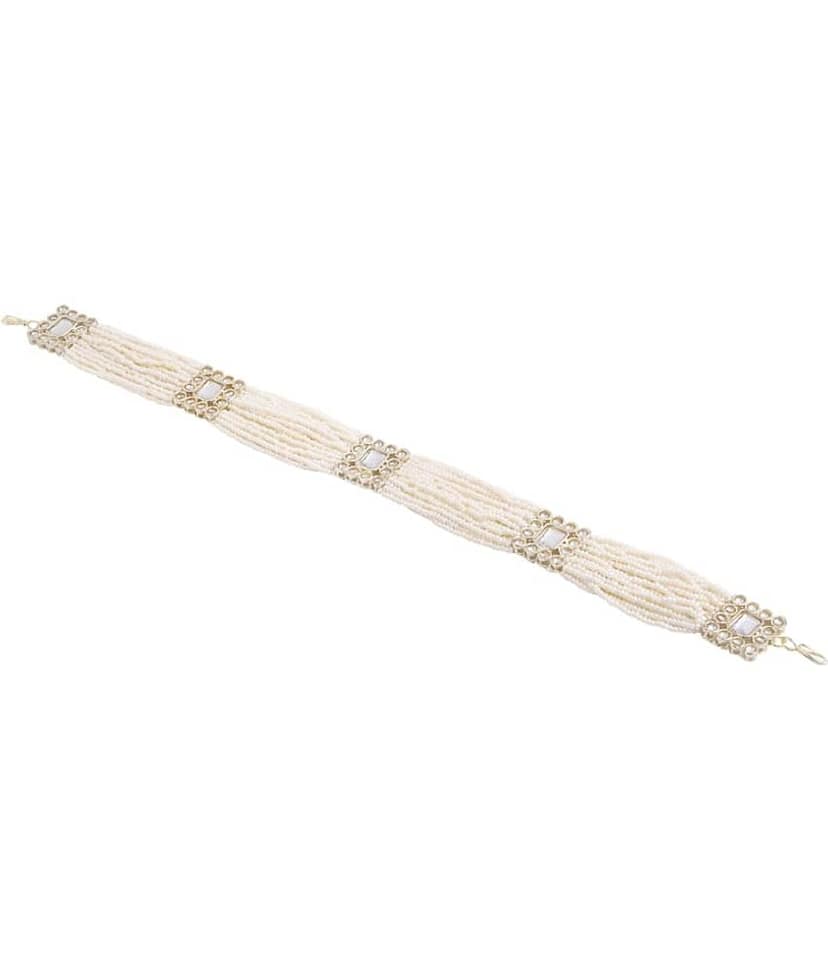 VIRAASI - White Hair Accessories ( Pack of 1 ) view 2