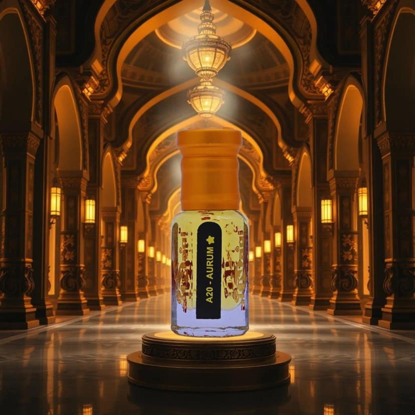 alnaqi fragrances Aurum Attar| Alcohol Free| Pack Of 1 | Original & Long Lasting Fragrance | Most Wanted Arabian Aroma |Unisex | view 3