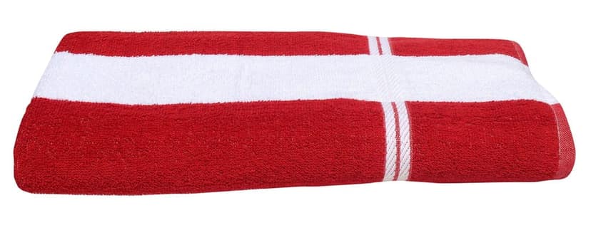Mandhania Large Beach & Pool Towel - 35"x70", Hotel Quality-Luxuriously Soft, Absorbent & Plush Towel Pack of 1 Red view 2