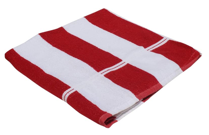 Mandhania Large Beach & Pool Towel - 35"x70", Hotel Quality-Luxuriously Soft, Absorbent & Plush Towel Pack of 1 Red view 4