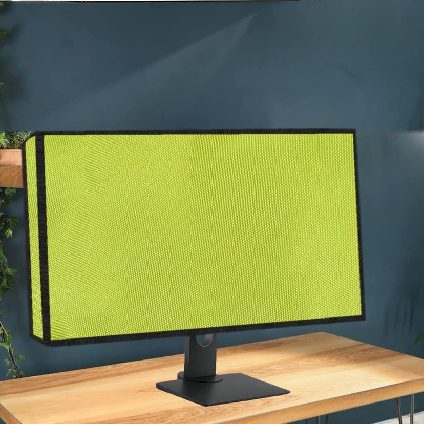 PalaP Super Premium Dust Proof Monitor Cover for LG 23.8 inches Monitor (Green) view 5