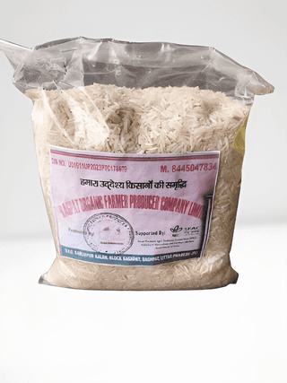 Organic Basmati Rice 1637 (1kg) Bag