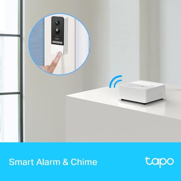 TP-Link Tapo H200 Smart Hub with Built-in Chime, Requires 2.4Ghz Wi-Fi, Connect Up to 64 Smart + 4 Camera Devices, Sub-1G Low-Power Wireless Protocol, 512Gb Local Storage view 4