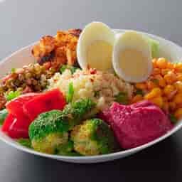 Grill Egg Salad Bowl