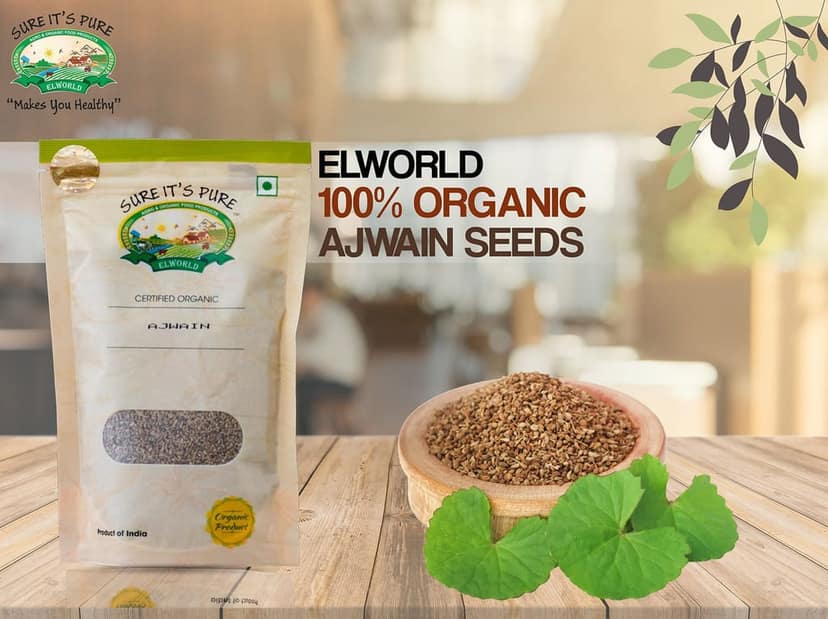 ELWORLD AGRO & ORGANIC FOOD PRODUCTS Ajwain/Carom Seed, 100 Gm (Pack of 6) view 4