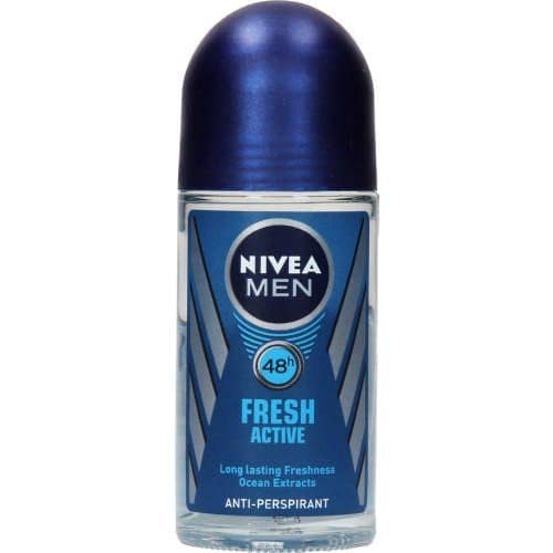 Nivea Men Deo Fresh Active Roll On, 25 ml