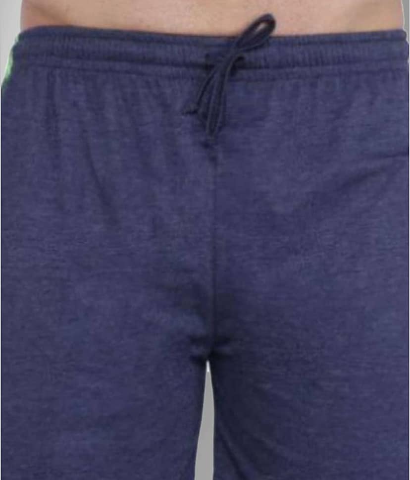 Neo Garments - Blue Cotton Men's Shorts ( Pack of 1 ) view 2