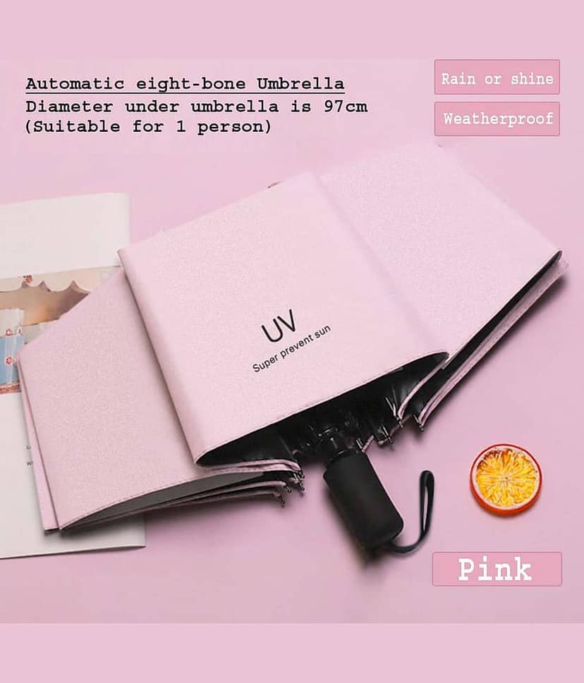 KEKEMI Pink Umbrella view 2