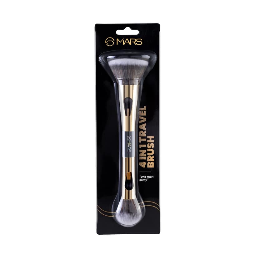 MARS 4 in 1 Foundation Eyeshadow Blending & Flat Brush Set view 2