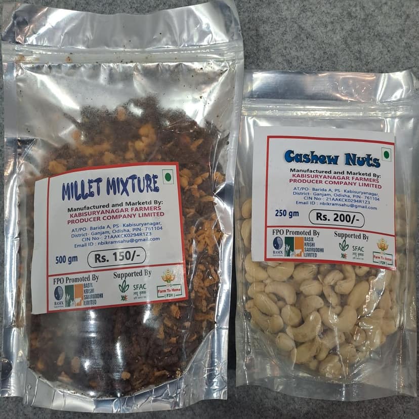 Combo Of Millet Mixture & Cashew Nut view 3