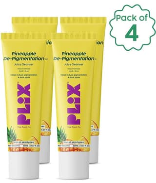 Plix - Daily Use Face Cleanser For All Skin Type 40 mL ( Pack of 4 )
