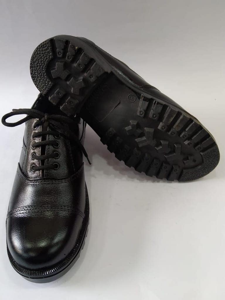 Black Leather Formal Shoes for Men