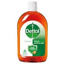Dettol Antiseptic Liquid For First Aid , Surface Disinfection, Floor Cleaner And Personal Hygiene, 1L