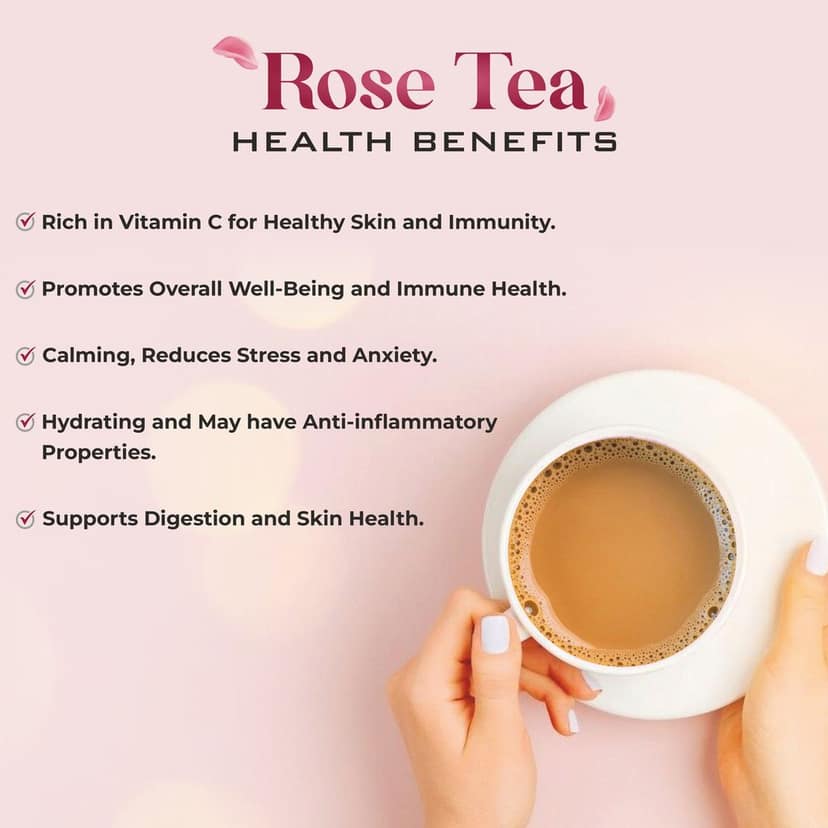 Jivvij Samaara Rose Black Tea | Flavoured CTC Assam Black Leaf Tea | Gulab Chai Patti Powder | Gulabo Jar view 9