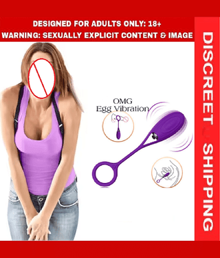 OMG FISH SHAPED EGG VIBRATOR - WATERPROOF - PREMIUM SILICONE WOMEN MASTURBATOR