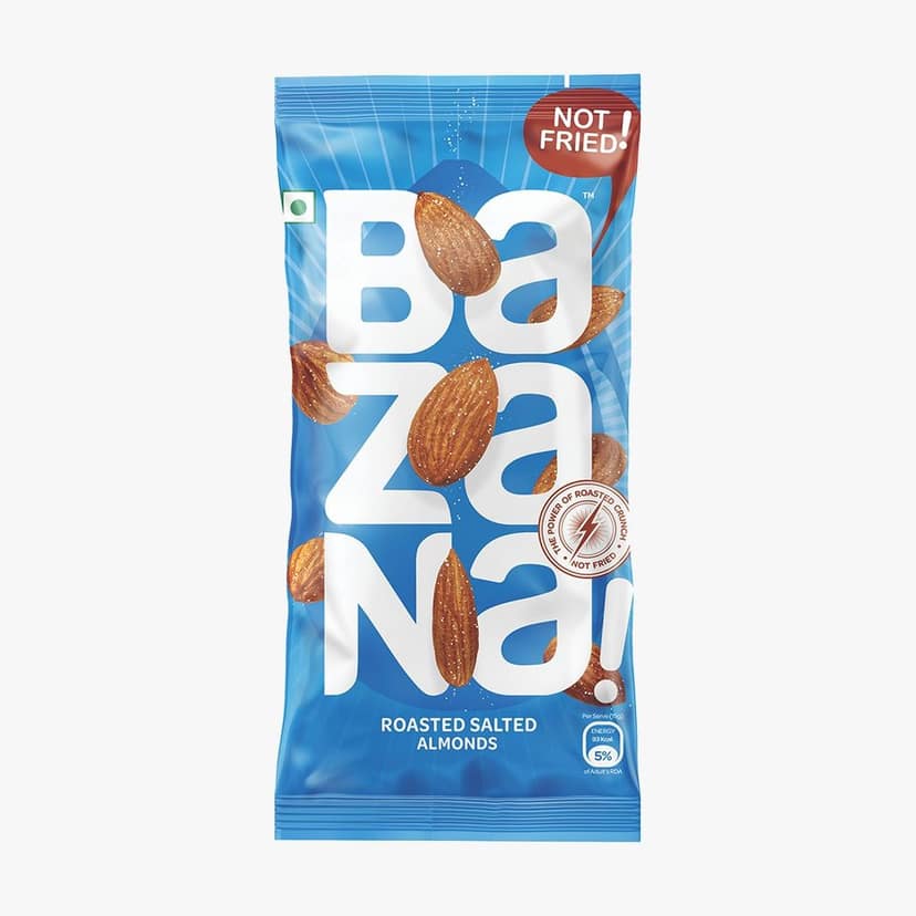 Bazana Almond Roasted 25 gms