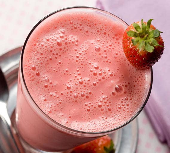 Strawberry milkshake
