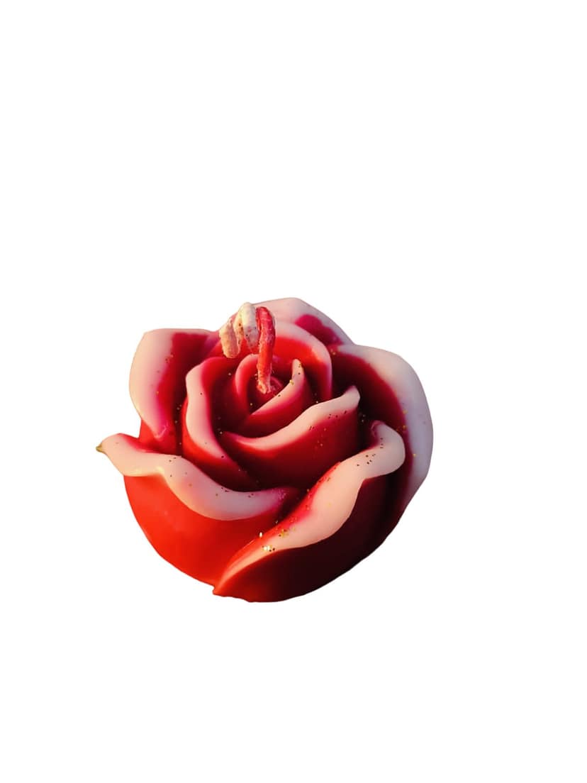 Elegant French Rose Scented Candle - 100% Organic Soy Wax, Hand-Poured, Eco-Friendly, Perfect for Gifts & Home Décor