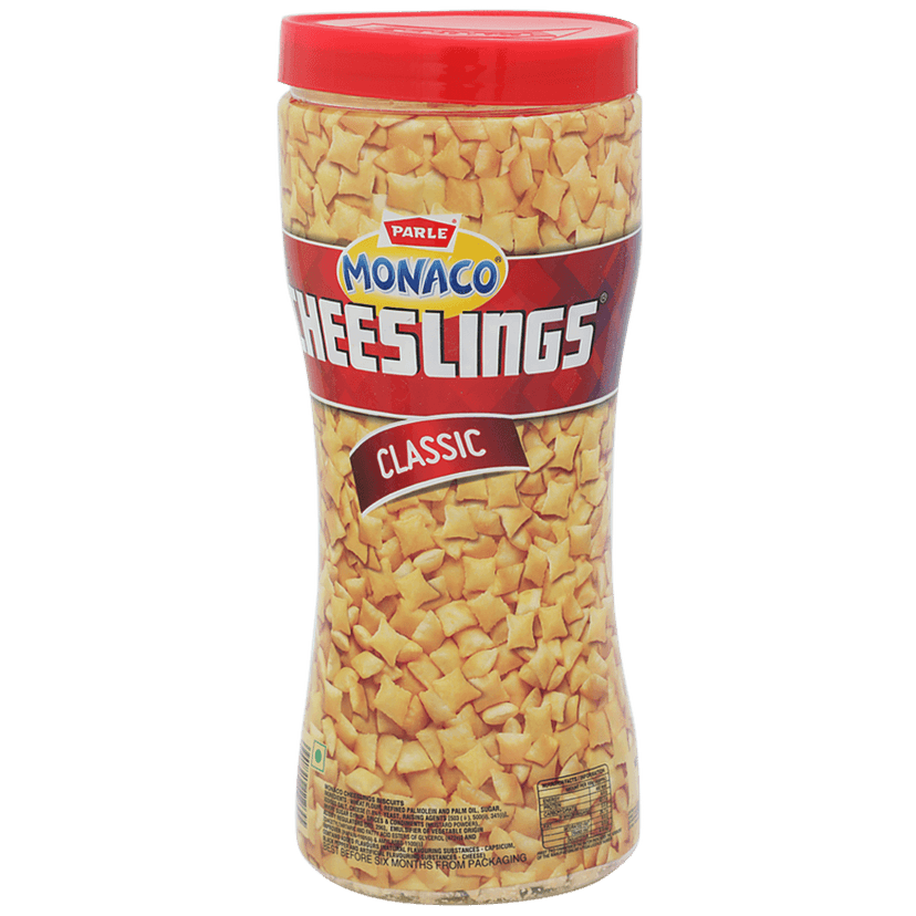 Parle Monaco Cheesling, 300 G Bottle view 2