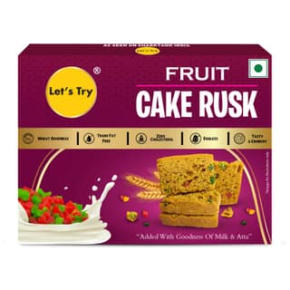 Let's Try Fruit Cake Rusk - 100g