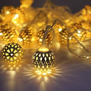 Led Lights for Home Decoration - 14 Ft, 10 Led, Decorative Light | Warm Lights for Decoration | Series Lights for Indoor Outdoor | Led Fairy Lights | Home Decor Light | Led String Lights