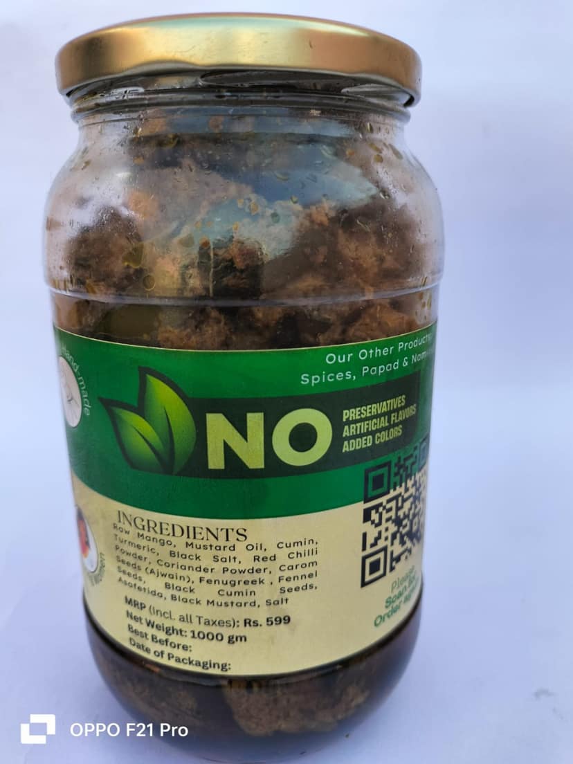 Mango Pickle 1Kg view 2