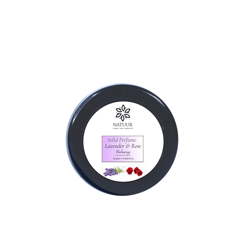 SERENE | Lavender | Rose | Geranium | Premium Solid Perfume | Calm | Soft | Tranquil