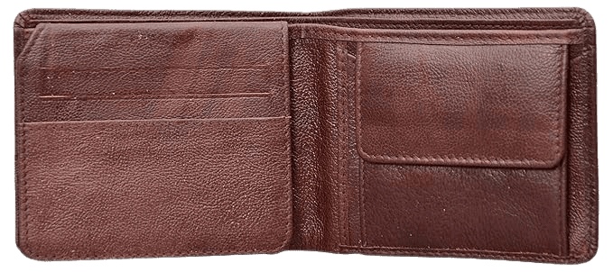 LEATHERMAN GENUINE LEATHER MENS WALLET-1513A_br view 2