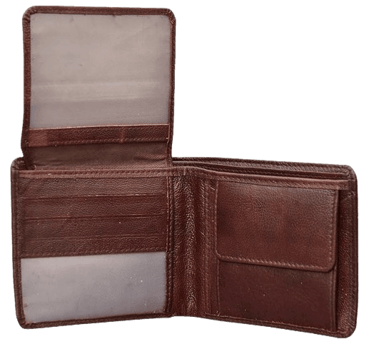 LEATHERMAN GENUINE LEATHER MENS WALLET-1513A_br view 3