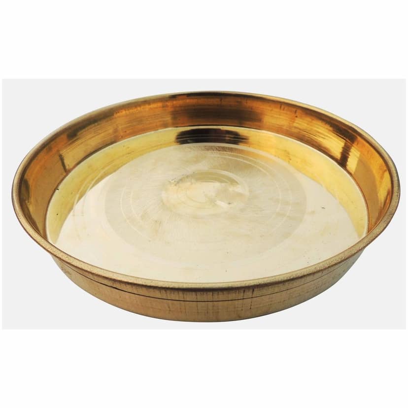 Brass Thali No. 10 (ZMAS441 D) view 2
