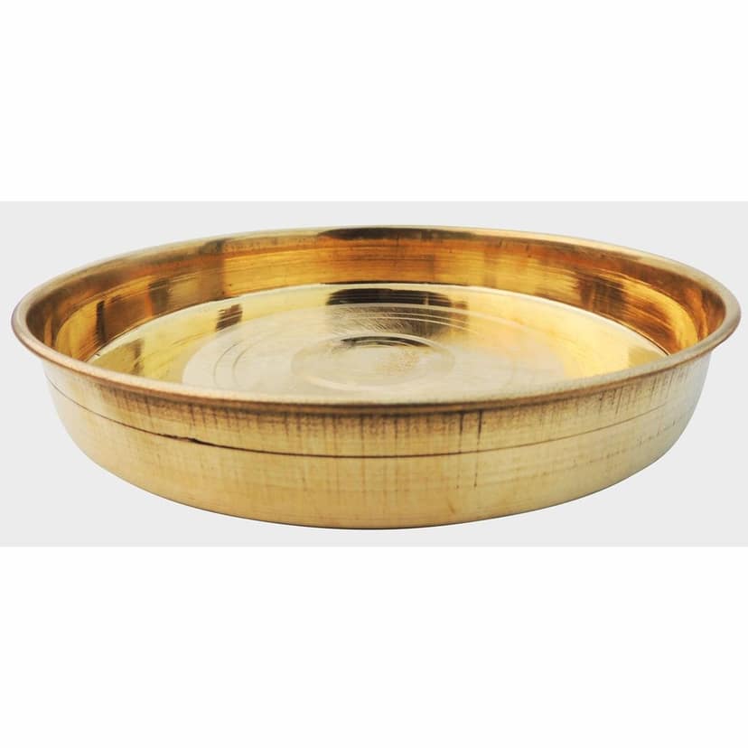 Brass Thali No. 10 (ZMAS441 D) view 3