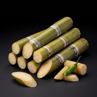 Sugarcane Sticks or Stalks with Skin - 5 Nos