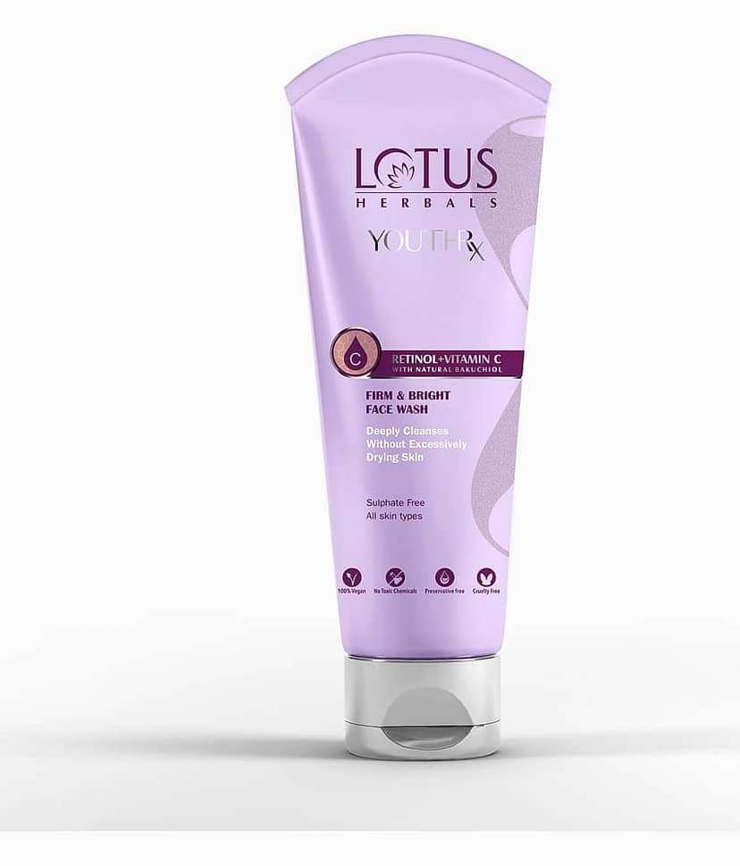 Lotus Herbals Youthrx Firm & Bright Face Wash 100Ml