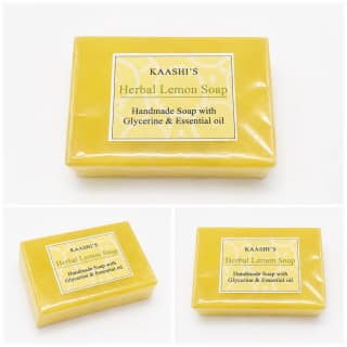 Herbal lemon soap