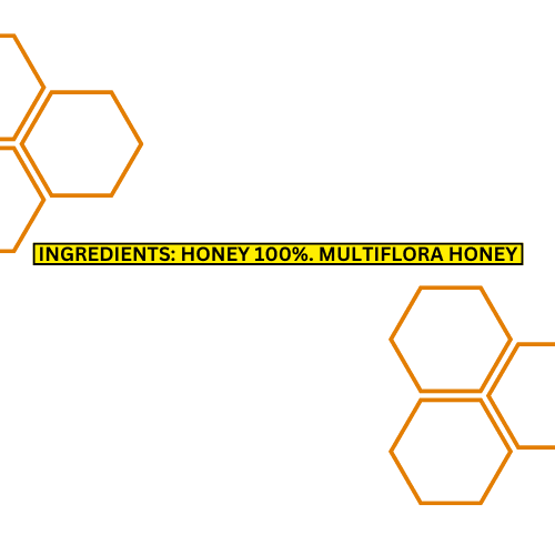 Baiso Organics Raw Unprocessed Multiflora Natural Honey - 500gm view 3