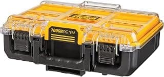 DEWALT DWST83392-1 1.7kg TOUGHSYSTEM 2.0 Half Width Deep Organiser; ‎26.2 x 12.7 x 36.5 cm